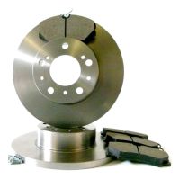 Bakre bromsskivor och bromsbelägg