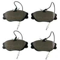 Bromsbelägg fram 281mm Ø bromsskiva
