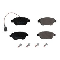 Bromsbelägg fram 1 X varningskontakt + skruvar