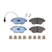 Bromsbelägg fram med 1 varningskontakt