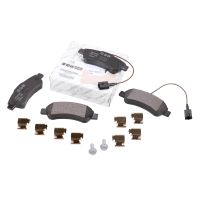 Original bakre bromsbelägg med 2 x varningskontaktkablar OE 77366679