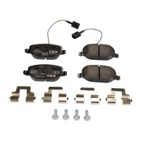 Bakre bromsbelägg Original 77365542