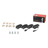 Bakre bromsbelägg med tillbehör