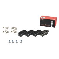 Bakre bromsbelägg med tillbehör