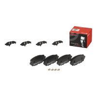 Främre bromsbelägg inklusive tillbehör