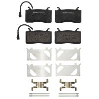 Bromsbelägg bromsbelägg inkl slitvarningskontakt och med tillbehör Brembo