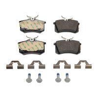 Bakre bromsbelägg Original PSA 1631831780