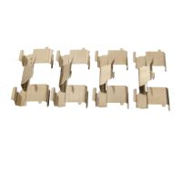 Klämmor för bromsbelägg fram 4 st