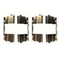 Klämmor för bromsbelägg fram 4 st