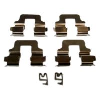 4X klämma för bromsbelägg hi skruvar