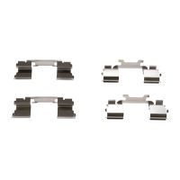 Klämmor för bromsbelägg fram 4 st