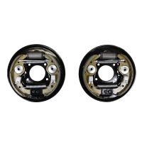 Bromssats förmonterad på Magneti Marelli ankarplattor