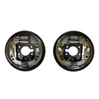 Bromssats förmonterad på Magneti Marelli ankarplattor