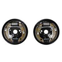 Bromssats förmonterad på Magneti Marelli ankarplattor