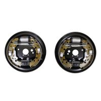 Bromssats förmonterad på Magneti Marelli ankarplattor