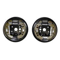 Bromssats förmonterad på Magneti Marelli ankarplattor