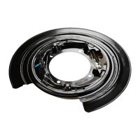 Parkeringsbromssats på ankarplatta till höger