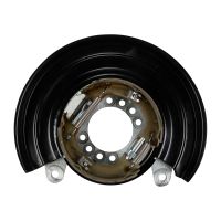 Bromssats förmonterad på ankarplattor till höger