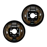 Bromssats förmonterad på ankarplattor vänster/höger