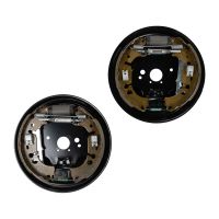 Bromssats förmonterad på ankarplattor vänster/höger