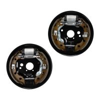 Bromssats förmonterad på ankarplattor vänster/höger