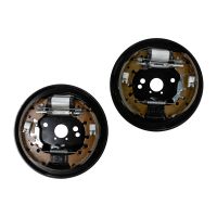 Bromssats förmonterad på ankarplattor vänster/höger