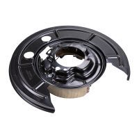 Bromssats förmonterad på ankarplattor till höger