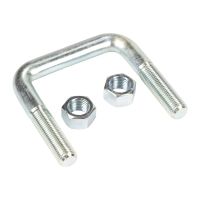 Befestigungsbügel Blattfeder 71-80 länge inkl. Muttern