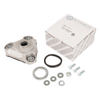 Set med stötdämparlager, aluminiumgummilager till vänster