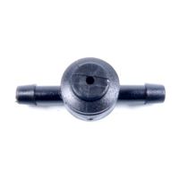 Anslutning med ventilspolningsmunstycke