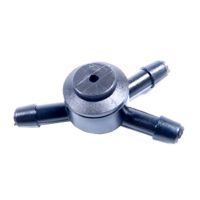 T-stycke med ventil 4mm Ø