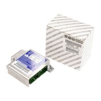 Styrenhet för krockkudden i knäområdet