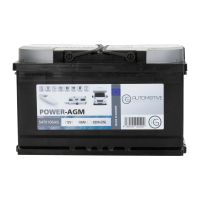 Batteri POWER-AGM karossbatteri 80AH 800A