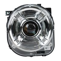 Strålkastare xenon original vänster