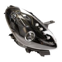 Fram höger strålkastare