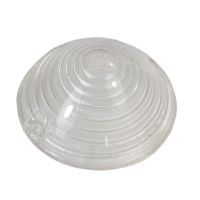 Blinkerslock framför vit