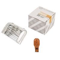 Höger blinkerslock i spegeln för 16-watts blinkers, inklusive glödlampa.