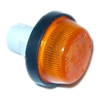 Blinkande ljus på sidan