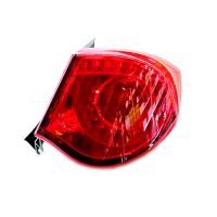 Bakljus bak precis utanför