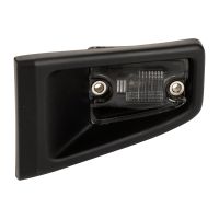 Nummerskyltsbelysning till höger