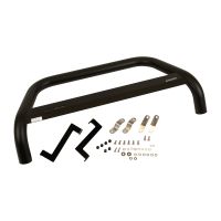 Frontstång 63mm svart rostfritt stål polerat