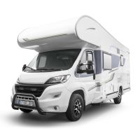 STEELER främre skyddsbygel med tvärstag inklusive monteringssats, svart pulverlackerad