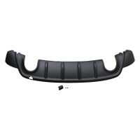 Bakspoiler i präglad svart