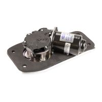 Torkarlänkage komplett med motor