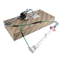 Elektrisk fönsterhissare till vänster