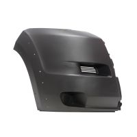 Stötfångarhörn, fram höger, grå tung