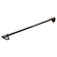 Spoiler för främre stötfångare lackerad blanksvart