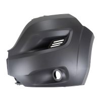 Stötfångarhörn, vänster fram, grå med NSW-hål