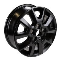 Aluminiumfälgar 16"X6J ET68 Matt Svart 5x118