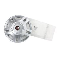 Navkapsel 15 tums fälg emblem rött